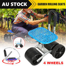 4 Wheels Gardening Stool Adjustable