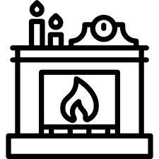 1 De 3 Linear Fireplace Icon