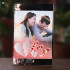 Personalised Love You Glass Frame