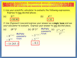 Solving Exponential Equations