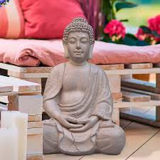Brown Buddha Statue Taylor Made Planters