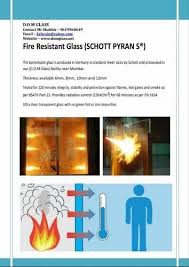 Fire Rated Glass At Rs 1950 Square Feet