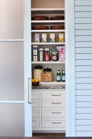 Frosted Glass Pantry Door With Brass