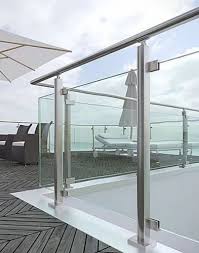 Balcony Glass Railing For Home At Rs