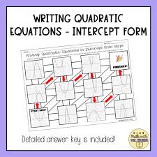 Writing Quadratic Equations From Graphs