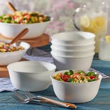 Corelle Vitrelle 28 Oz Soupcereal Bowls Set Of 6 Chip Resistant Dinnerware Bowls For Soup Ramen Cereal And More Trip
