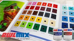 Awlmix Custom Colour System Now