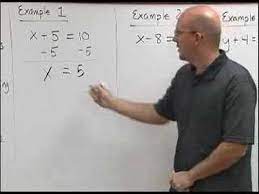 Solving Algebraic Equations 1 By Mr