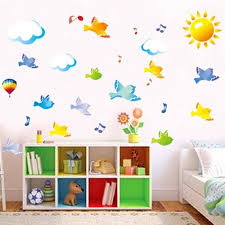 Flying Birds Theme Vinyl Wall Stickers