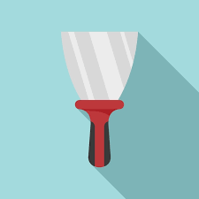 Premium Vector Putty Knife House Icon