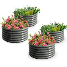 Galvanized Steel Raised Garden Bed