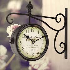 Wood Double Side Wall Clocks At Rs 535