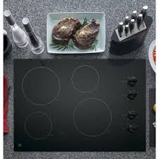 Ge 30 In Radiant Electric Cooktop In