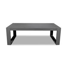 Cast Aluminum Patio Coffee Tables And
