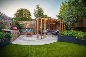 Medium Sized Garden Designs In London