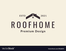 Roof Logo Icon Design Vector Image