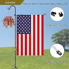 Large Garden Flag Holder Stand Pole