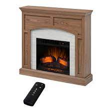 Infrared Wall Mantel Electric Fireplace