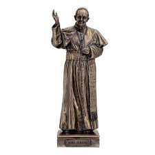 Pope Francis Bronze Statue Ewtn