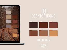 Aesthetic Fall Desktop App Icons Pack