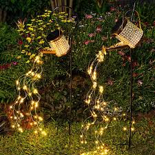 Garden Lights Watering Can Lantern