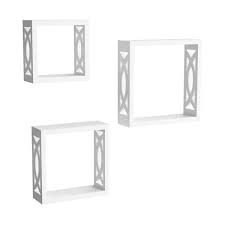 Open Sided Cube Wall Shelves