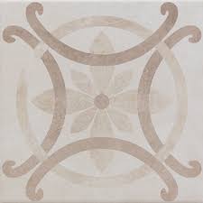 Beige Mix Dec 20x20cm Ceramic Wall Tile