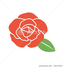Red Rose Cute Fl