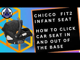 Car Seat In And Out Of Base