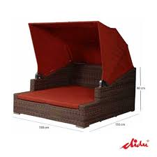 Outdoor Daybed With Canopy Quadro