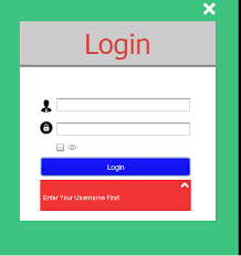 Login And Dashboard Form Design