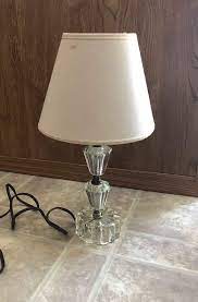 Buy Vintage 16 Cut Glass Lamp With