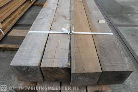 4x larch beams 150x150 mm length 4000