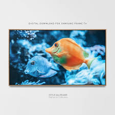 Samsung Frame Tv Art Underwater Fish