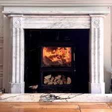 Venice 56 Carrara Marble Fire