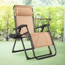 Oversize Lounge Chair With Cup Holder