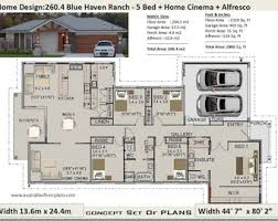 Country 5 Bed House Plans 260 4 M2 Or