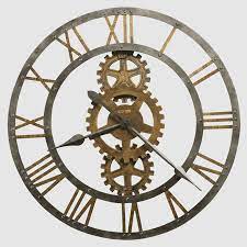 Steampunk Gear Howard Miller Clock