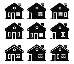 Home Icon Flat Homepage Vector Design