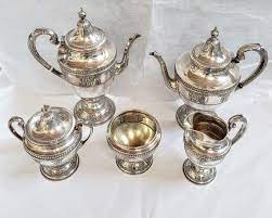 Buy Sterling Silver Tea Set In