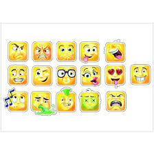 Ps0031 Face Expressions Funny Sticker