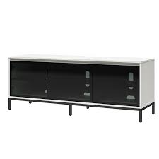 Alphason Media Console With Steel Post