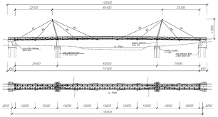 the structural system of the footbridge