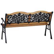 Wooden Outdoor Patio Garden Bench