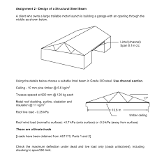 design of a structural steel beam
