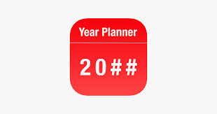 Year Planner On The App