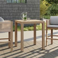 Portside Outdoor Bar Table 35 West Elm