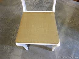 How To Cover A Chair Seat With Step By