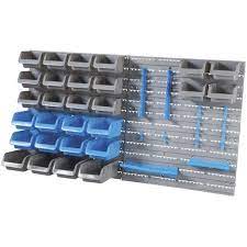 44 Piece Wall Mounted Storage Jaycar