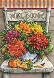 Fall Decor Decorative Garden Flag